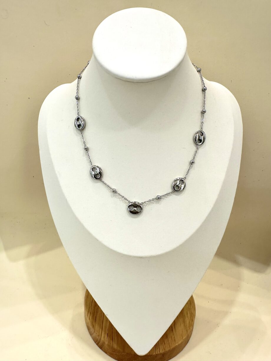 Catenina maglia marinara in acciaio inox